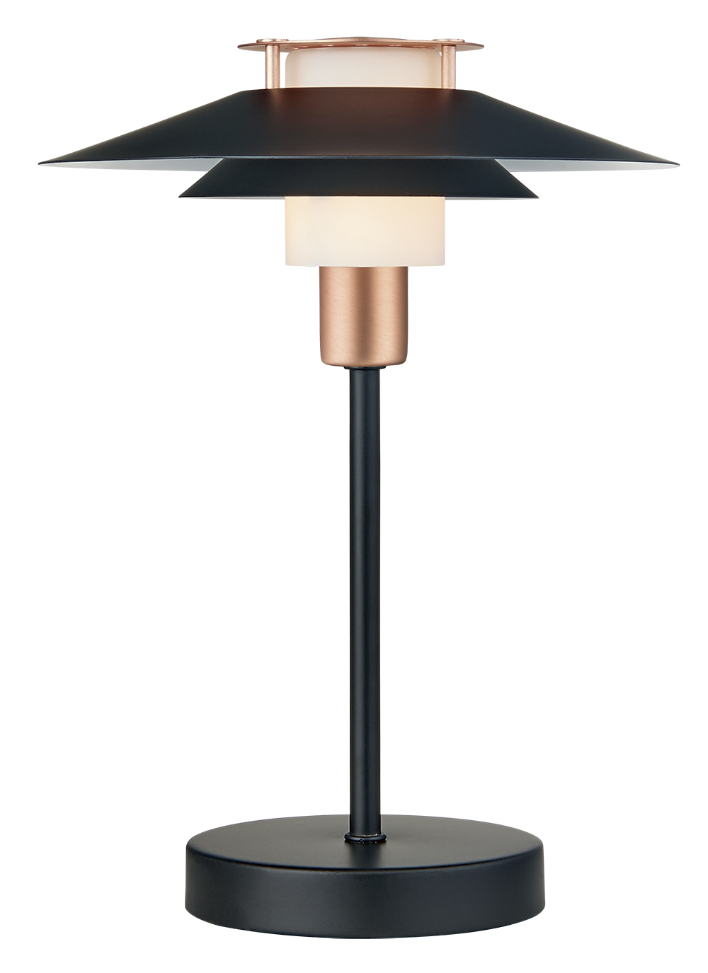 Настольный светильник RIVOLI Table, Ø24, черный/медный