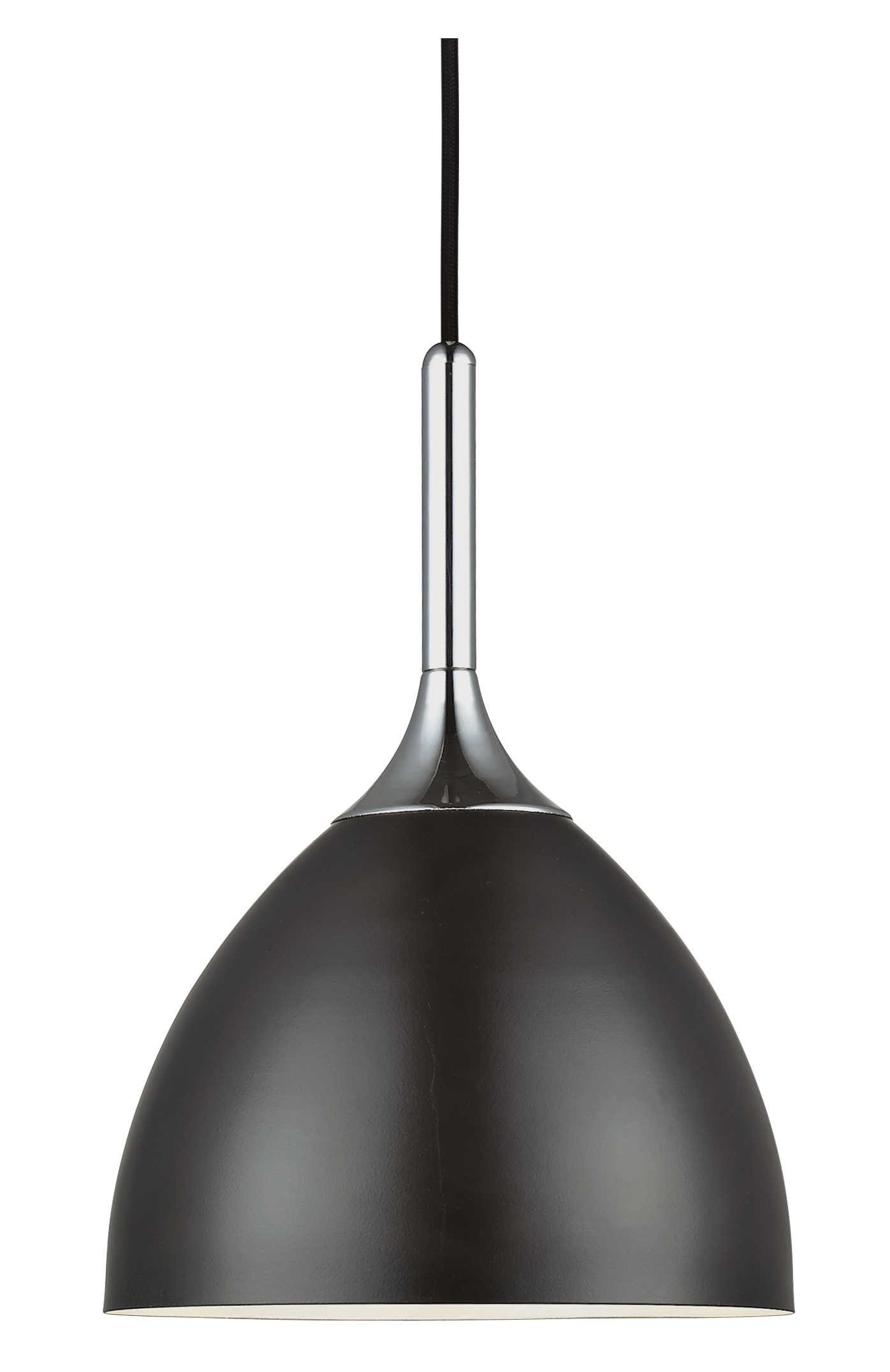 Подвесной светильник  BELLEVUE, Ø24, черный/хромовый